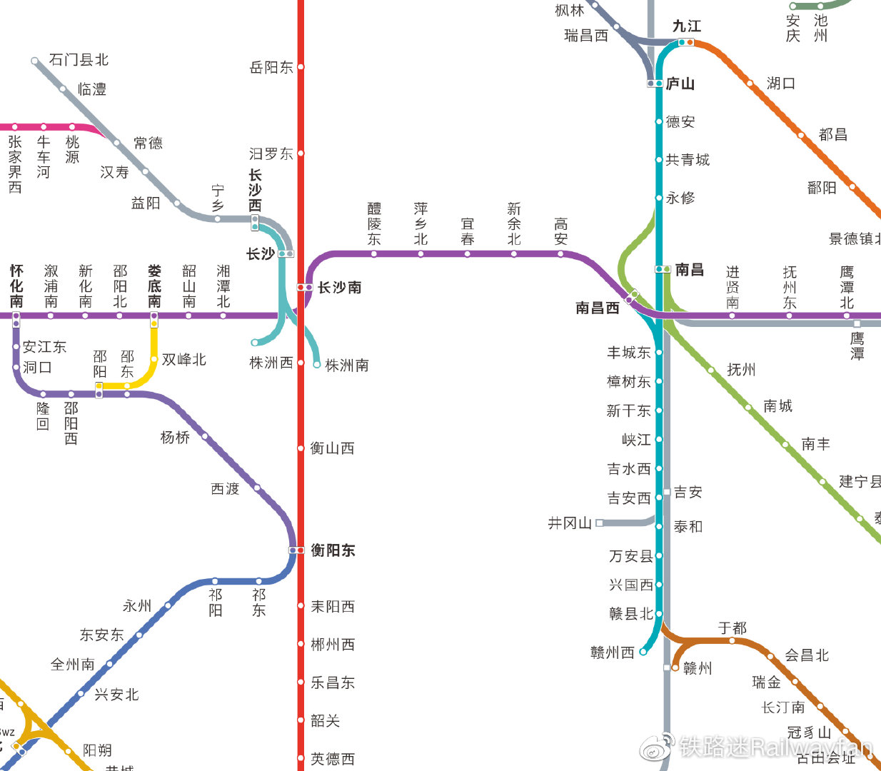 全国铁路线路图最新概览